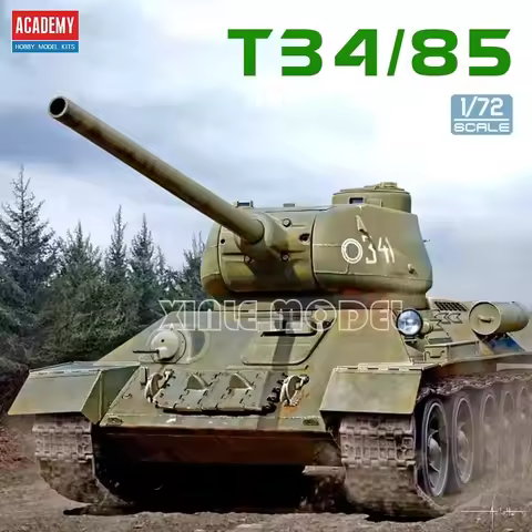 Academy Tank Model Kit 13421 Soviet Medium Tank T-34-85 1/72
