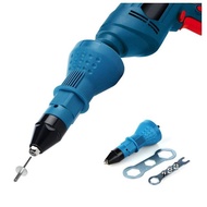 Riveter Adapter Aluminium Nail Puller Pull Rivet Fast Rivet Hand Drill Convert Riveter Adapter