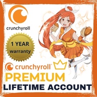 Crunchyroll Premium Account Lifetime iOS MacBook Android Mega Fan Upgrade