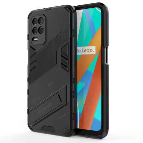 For OPPO Realme 8i 8 Pro 4G Realme 8 5G Armor Shockproof Phone Case Back Cover Magnetic Kickstand An