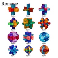 [Ronyme] IQ Challenge Puzzle Set for Skill Development, 7x7x7cm, Mind Games for Kids