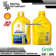 Shell advance matic ax5 4t 10w 30 800ml 0.8 liter Motorcycle Oil