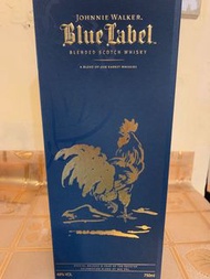 Johnnie Walker blue label year of the rooster 雞年特別版 生肖限量版  藍牌 750ml