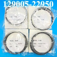 129005-22950 4D88 Piston Rings 4-cylinder 88mm For 88*2+2+4mm Overhaul Rebuild Kit Engine Parts