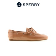 Sperry Women's Slim Boat Shoes - Tan (14186042) Women Boat Shoes Leather Shoes Women