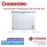 FREEZER BOX CHANGHONG 200 liter CHANGHONG CBD 205 Chest Freezer 200 L