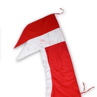 MERAH Red and White Pennant Flag August 17 August August Flag