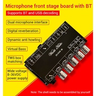 Front Stage Karaoke Effector Mike Featuring Reverberation Technology