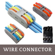 Compact 2way 3way Lever Wire connector Clip type Tool Free Electrical Wire Connector