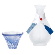 [Made in Japan] Shofuku Cup Mount Fuji Sake Set in Gift Box (Cup capacity 35ml, Tokkuri 175ml) G637-