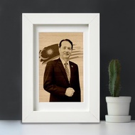 Ribba 21cm x 30cm Portrait Laser Engraving _ Ikea Frame