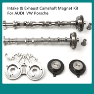 Camshafts+Control Valve+Magnet & Bearing Kit SET0526  For VW Golf Passat Sharan Audi A1 A3 S6 Q5 Sko