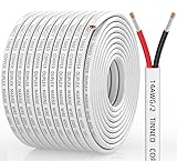 CONEPY 14 Gauge Marine Wire, 14/2 Wire Duplex