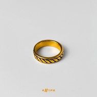 2HYPE Rope Ring (Gold)