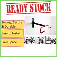 Bike Hanger Holder Basikal Cycling Storage Garage Wall Mount Rack Hanger Bicycle Steel Hook Sangkut 