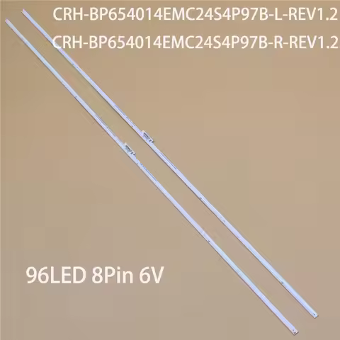 2PCS/Set 714mm New TV's LED Lanes Bar For Xiaomi L65M6-5P Backlight Strip CRH-BP654014EMC24S4P97B-L/