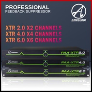 AmpAudio FEEDBACK SUPPRESSOR ANTI HOWLING XTR-2.0 / XTR-4.0 /XTR-6.0