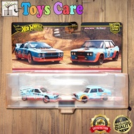Hot Wheels Premium 2 Pack Lancia Rally 037 Fiat 131 Abarth Gulf Original Mattel