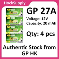[4pcs] GP 27A Alkaline Battery GP27A Battery [FAST SHIP OUT]