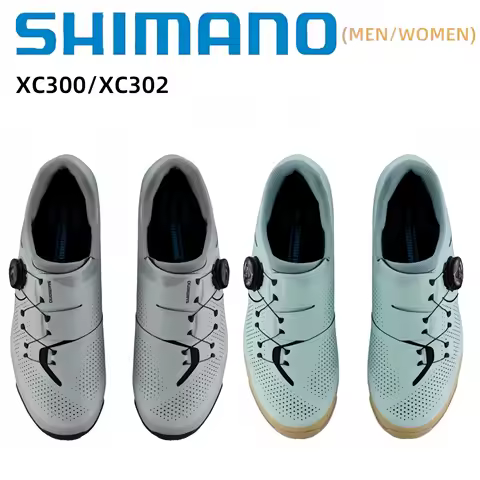 Shimano SH-XC300 Lock Shoes XC300 XC302 For Mountain Bike Fiberglass Sole Bicycle Self-locking Ridin