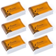 Rosin, Violin Rosin [6 Pack] Cello Viola Rosin for Violin Bow, Light Low Dust Resin, Violin Accessor