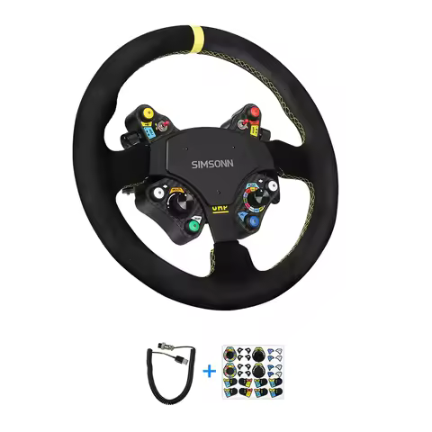 For Logitech G29 Thrustmaster Multi-functional Racing Steering Wheel Gaming Paddle Shifter PC Racing