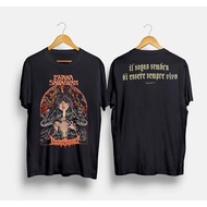 【TOP】 Deadsquad x Isyana Sarasvati Band T-shirt - Il Sogno II Rock Metal Music T-shirt