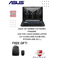 Asus TUF Gaming F15 FX506H-FHN006W 15.6'' FHD 144Hz Gaming Laptop