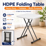 HDPE Folding Table / Heavy Duty HDPE / TABLE / OUTDOOR / Foldable Table / Furniture / Fold Table