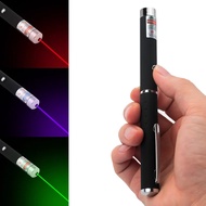 ปากกาไฟฉายเลเซอร์สีเขียวปากกาพอยน์เตอร์ตัวชี้จุดเดียวสีเขียวอ่อนใช้สำหรับไฟเลเซอร์นิ้วและดาว