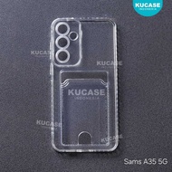 Samsung A35 5G Case Samsung A55 5G Samsung A15 Samsung A25 Clear Case Card Photo Slot Card/ Casing W