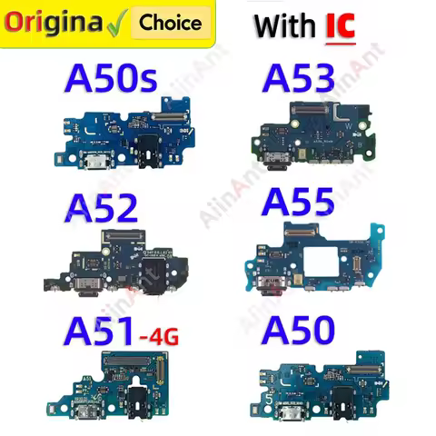 Dock USB Board Charging Connector Port Flex Cable For Samsung Galaxy A56 A55 A54 A53 A52S A52 A51 A5