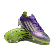 size:38-46 Ready Stock Messi F50  Elite SG laceless Men's Outdoor Knitted Football Shoes, Anti slip 