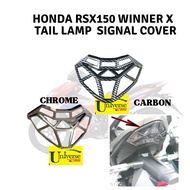 HONDA RSX150 WINNER X TAIL LAMP LIGHT SIGNAL LIGHT CARBON CHROME