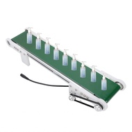 Small Electric Conveyor Belt  0-116RPM Adjustable Multifunctional 11lb Load Capacity for Physics Exp