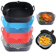 Silicone Liner Non-stick Food-grade Reusable Pot Baking Tray Air Fryer Baking Tray Mold Basket Liner Air Fryers Oven Accessories-Giers