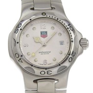 二手TAG HEUER Kylium 手錶 WL1314，不鏽鋼，石英機芯，模擬顯示，銀色錶盤，女士款。