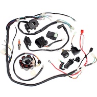 Upgrated Electrics CDI Wire Harness Stator Assembly Wiring For CG 125cc 150cc 200cc 250cc Push Rod E