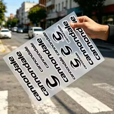 For Cannondale Reflective Sticker Car Rim Helmet Motorcycle Bike High Glow at Night Safety Protectio