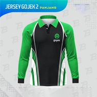 JERSEY WANGKI GOJEK PANJANG FULLPRINT / KAOS KERAH GOJEK LENGAN PANJANG / JAERSEY POLO GOJEK DRYFIT