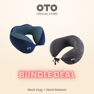 OTO Official Bundle Deal | Neck Hug & Neck Relaxar | Travel Pillow Duo | NS-320 & NR-103