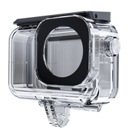 TELESIN เทเลซินซองกันน้ำ45ม. สำหรับ DJI Action 3เคสดำน้ำใต้น้ำสำหรับ DJI OSMO Action 3กล้องแอคชั่นแค