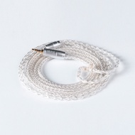 KBEAR 8 Core อัพเกรด Silver สายหูฟังสาย 2PIN/MMCX/QDC Gaming หูฟังหูฟังชุดหูฟัง KBEAR KS1 KS2 TRI Me