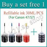 Canon PG47 PG-47  CL57 CL-57  CL57s refill ink Compatible for Canon E3170 E3177 E400 E410 E417 E460 E470 E477 E480