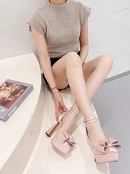 GIÀY CAO GÓT C140 CAO 11CM CÓ 2 MÀU ĐENTRẮNG PHÙ HỢP ĐI TIỆC CƯỚI