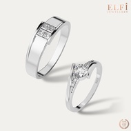 ELFI Prince Sincere 925 Silver Couple Ring C68