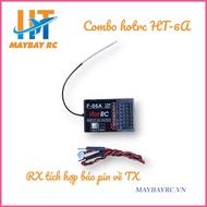 Bộ điều khiển Hotrc KT 6A 2.4G 6 phiên bản nâng cấp 2024