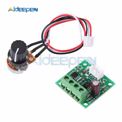 PWM Motor Speed Controller Automatic DC Motor Regulator Control Module DC 1.8V 3V 5V 6V 9V 12V 2A Ov