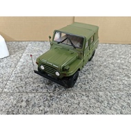 1/18 Original Beijing Jeep 212 Car Model.Produced by Beijing Bus Army Green, No Damage, Fully Open D