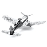 Hand-made Metal Puzzle F4U Fighter 3D Metal Model Creative 3D Puzzle Model